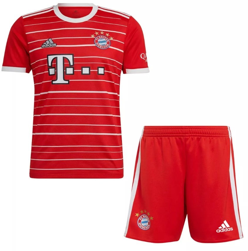 Kit infantil I Bayern de Munique 2022 2023 Adidas oficial